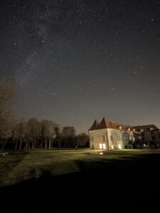 Le parc sous la voie lactée