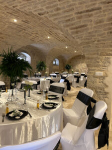 Salle de réception - Mariage noir et blanc