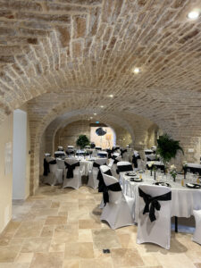 Salle de réception - Mariage noir et blanc