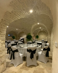 Salle de réception - Mariage noir et blanc