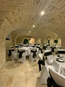 Salle de réception - Mariage noir et blanc