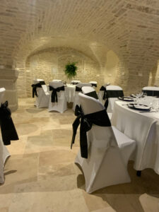 Salle de réception - Mariage noir et blanc