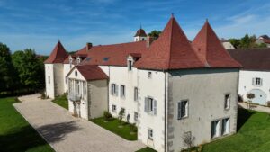 La terrasse en vue aérienne