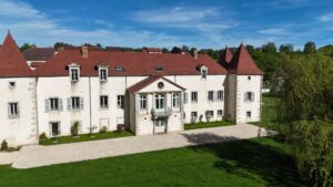 La terrasse en vue aérienne